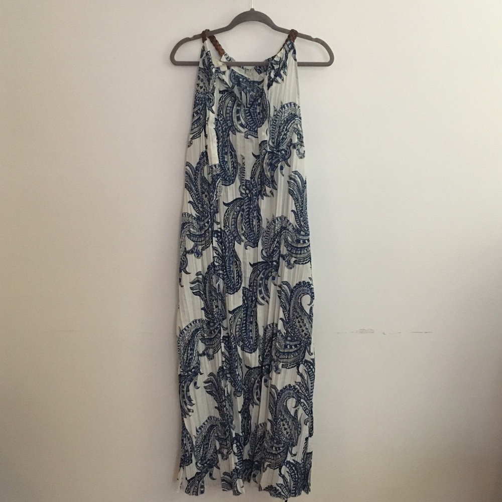 Chicos Paisley Sleeveless Maxi Dress
